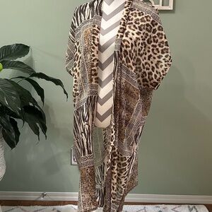 Animal Print kimono